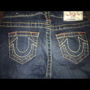 Thick Stitch True Religion Jeans